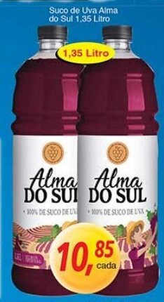 Suco de Uva Alma do Sul 1.35L