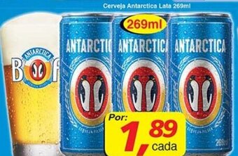 Supermercados Guanabara Cerveja Antarctica Lata 269ml oferta