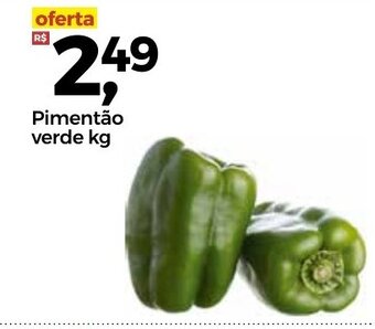 Frangolândia Pimentao Verde 1kg oferta