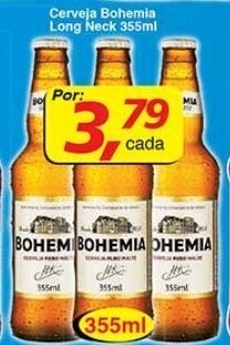 Cerveja Bohemia long neck 355ml