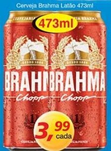 Supermercados Guanabara Cerveja Brahma Latao 473ml oferta
