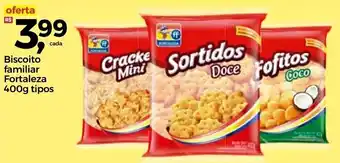 Frangolândia Biscoito Familiar Fortaleza 400g tipos oferta