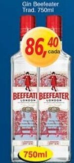 Supermercados Guanabara Gin Beefeater Trad. 750ml oferta