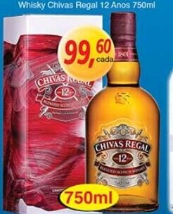 Supermercados Guanabara Whisky Chivas Regal 12 Anos 750ml oferta