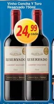 Vinho Concha Y Toro Reservado 750ml