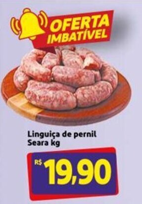 Mercado Extra Linguica de pernil Seara 1kg oferta