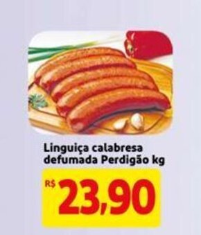 Mercado Extra Linguica Calabresa Defumada Perdigao 1kg oferta