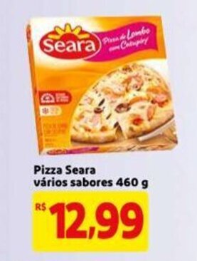 Mercado Extra Pizza Seara varios sabores 460g oferta