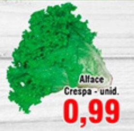 Shibata Supermercados Alface Crespa Und. oferta
