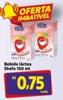 Mercado Extra Bebida Lactea Shefa 150ml oferta