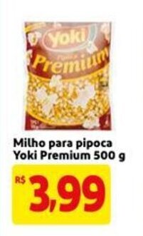 Mercado Extra Milho para pipoca Yoki Premium 500g oferta