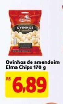 Mercado Extra Ovinhos de Amendoim Elma Chips 170g oferta