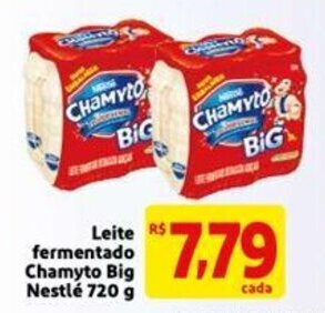 Mercado Extra Leite Fermentado Chamyto Big Nestle 720g oferta