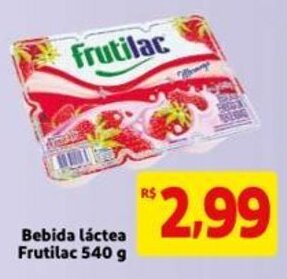 Mercado Extra Bebida lactea Frutilac 540g oferta