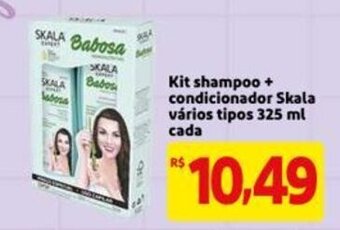 Mercado Extra Kit Shampoo + Condicionador Skala varios tipos 325ml cada oferta