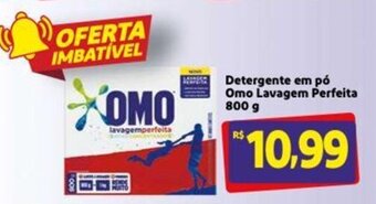 Mercado Extra Detergente em Po Omo Lavagem Perfeita 800g oferta