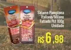 Mart Minas Salame pamplona italiano/milano fatiado 100g oferta