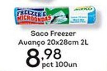 Saco Freezer Avanco 20x28cm 2L