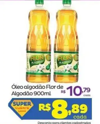 Super Lagoa Oleo algodao Flor de Algodao 900ml oferta