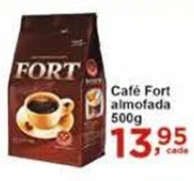 Rossi Supermercado Cafe Fort Almofada 500g oferta