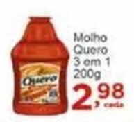 Rossi Supermercado Molho Quero 3 em 1 200g oferta