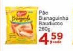 Rossi Supermercado Pao Bisnaguinha Bauducco 260g oferta