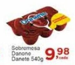 Rossi Supermercado Sobremesa Danone Danette 540g oferta