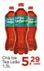 Rossi Supermercado Cha Ice Tea Leao 1.5L oferta