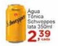 Rossi Supermercado Agua Tonica Schweppes lata 350ml oferta