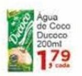 Rossi Supermercado Agua de Coco Ducoco 200ml oferta