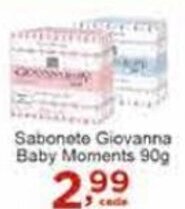 Rossi Supermercado Sabonete Giovanna baby Moments 90g oferta