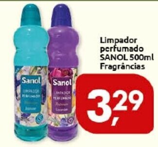 Supermercados Nori Limpador perfumado Sanol 500ml fragrancias oferta