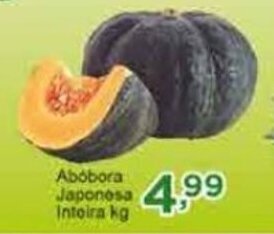 Rossi Supermercado Abobora Japonesa Inteira 1kg oferta