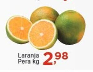 Rossi Supermercado Laranja Pera 1kg oferta