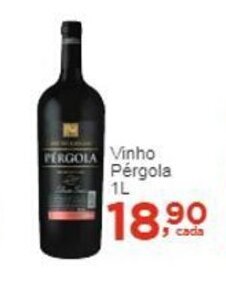 Rossi Supermercado Vinho Pergola 1L oferta