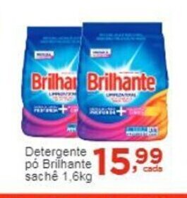 Rossi Supermercado Detergente Po Brilhante Sache 1.6kg oferta