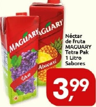 Supermercados Nori Nectar de fruta Maguary Tetra Pak 1L sabores oferta
