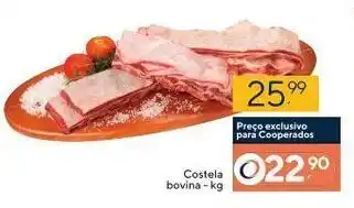 Coop Costela Bovina 1kg oferta