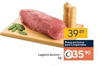 Coop Lagarto Bovino 1kg oferta