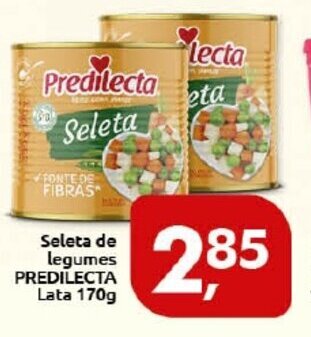 Supermercados Nori Seleta de Legumes Predilecta 170g lata oferta