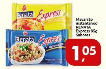 Supermercados Nori Macarrao Instantaneo Renata Express 85g sabores oferta