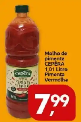 Supermercados Nori Molho de Pimenta Cepera 1.01L Pimenta vermelha oferta