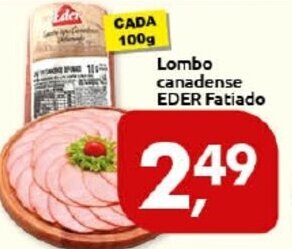 Lombo canadense Eder fat. 100g