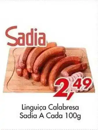 Barbosão Extra Supermercados Linguiça Calabresa Sadia A Cada oferta