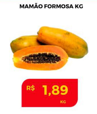 Atacadão Centro Sul Mamao formosa 1kg oferta