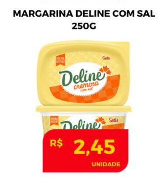 Atacadão Centro Sul Margarina Deline com Sal 250g oferta