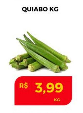 Atacadão Centro Sul Quiabo 1kg oferta