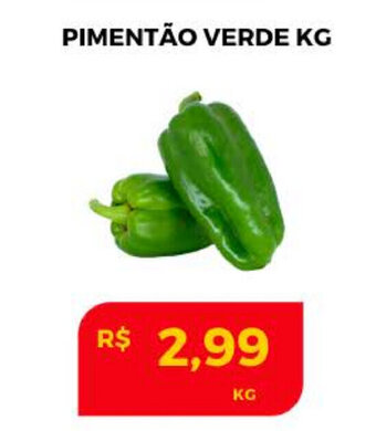 Pimentao Verde 1kg