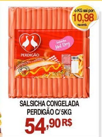 Mercadão Atacadista Salsicha Congelada Perdigao c/ 5kg oferta