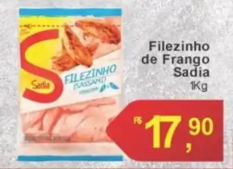 Spasso Sabores Filezinho de Frango Sadia 1kg oferta